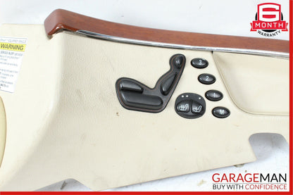 03-06 Mercedes W220 S430 Front Left Side Interior Door Trim Panel Assembly