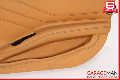 15-18 Ferrari California T Front Right Side Interior Door Trim Panel Cover Brown