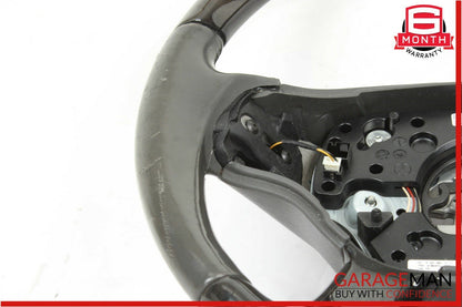 07-09 Mercedes W216 CL550 S550 4 Spoke Steering Wheel w/ Shift Buttons Wood OEM