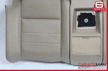 12-15 Mercedes W204 C250 Coupe Rear Seat Cushion Bottom Lower Beige OEM