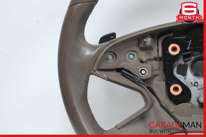 09-13 Mercedes X164 GL350 ML550 Driver Steering Wheel w/ Paddle Shifters Brown