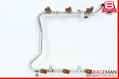 03-06 Mercedes W163 ML350 S350 Fuel Injection Rail Line w/ Injectors OEM