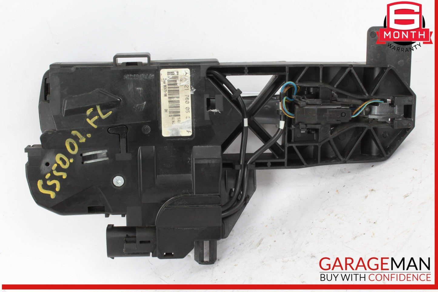 07-13 Mercedes W221 S550 Front Left Exterior Door Handle Keyless Go OEM