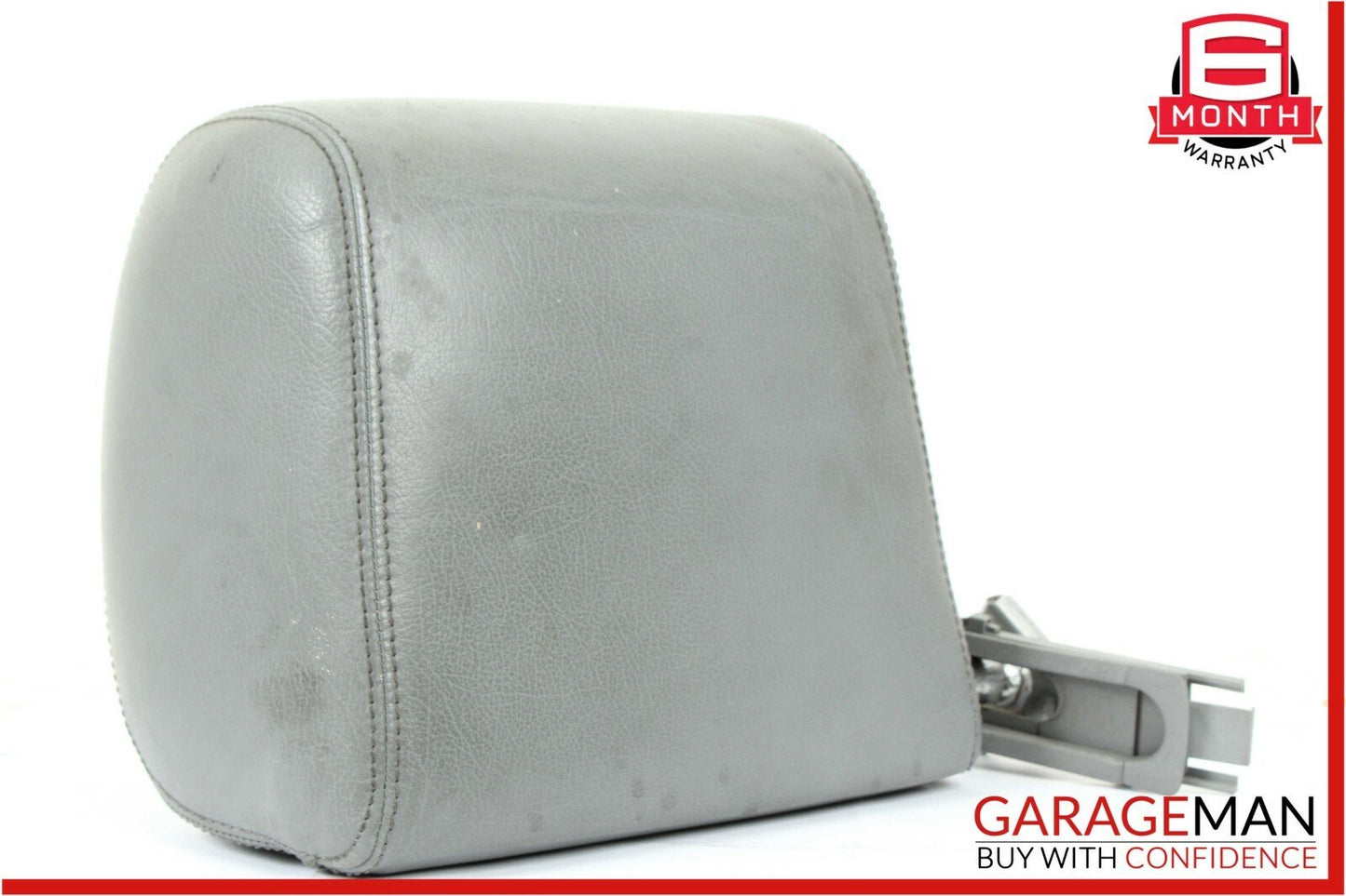 90-02 Mercedes R129 SL500 500SL Front Right Side Seat Headrest Head Rest Gray