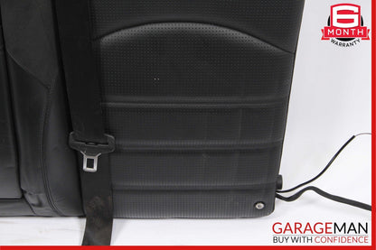 07-09 Mercedes W211 E63 AMG Rear Left Top Upper Seat Cushion Cover Black OEM
