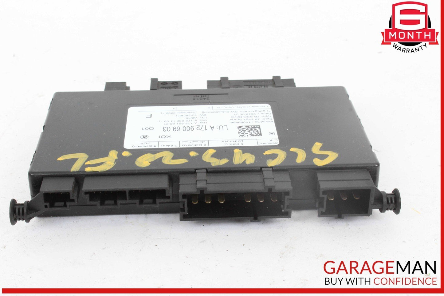 08-20 Mercedes R172 SLC43 AMG C300 Front Right Side Seat Control Module Unit