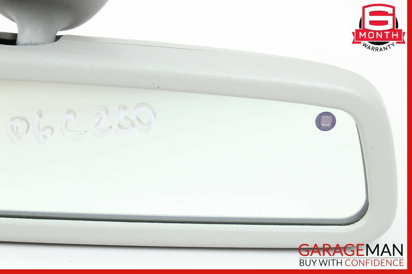 01-09 Mercedes C230 C320 C350 CLK350 CLK63 AMG Interior Rear View Mirror Grey