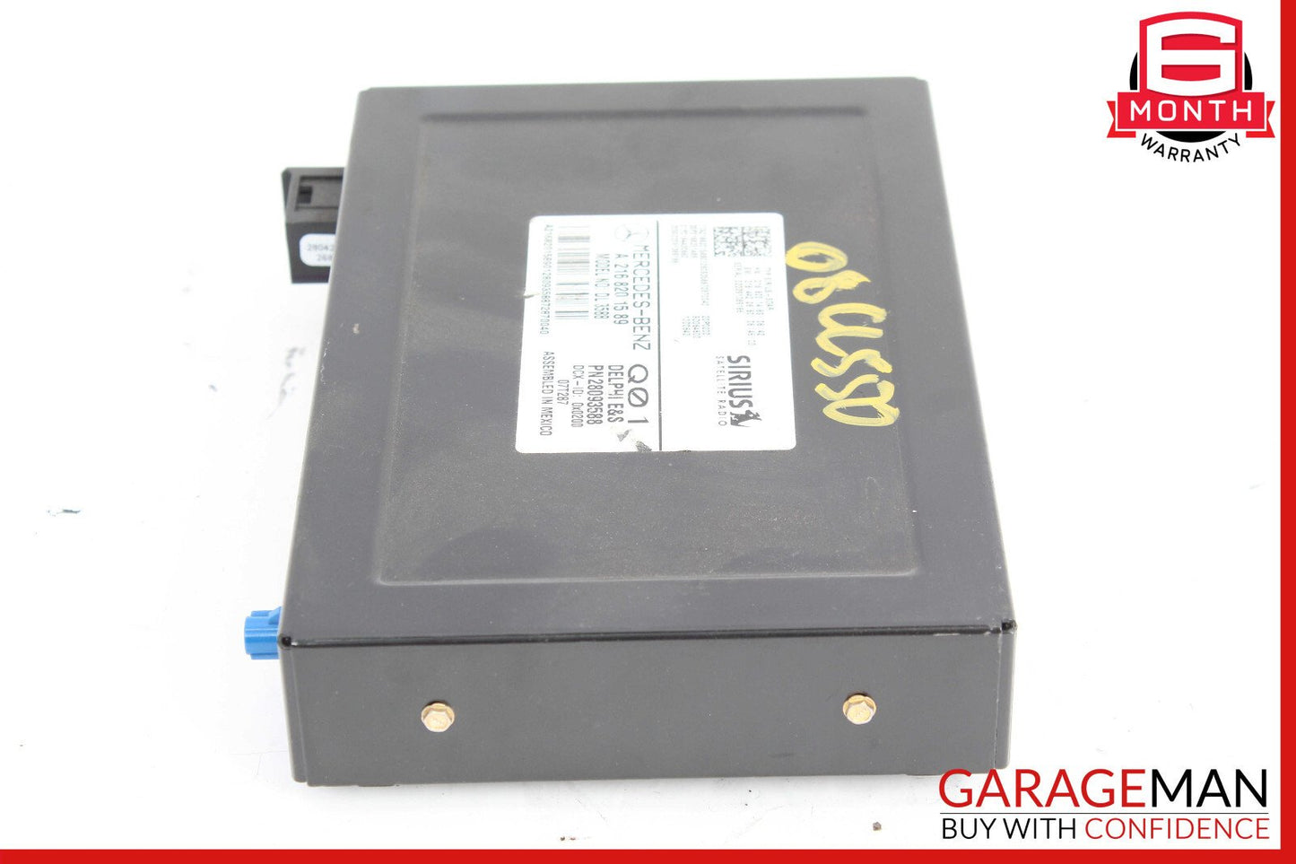07-14 Mercedes W216 CL550 SLK350 Sirius Satellite Radio Module Receiver OEM