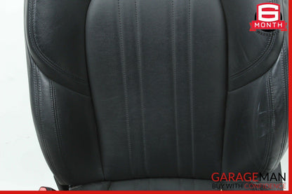 14-17 Maserati Ghibli Front Left Side Complete Seat Cushion Assembly Black OEM