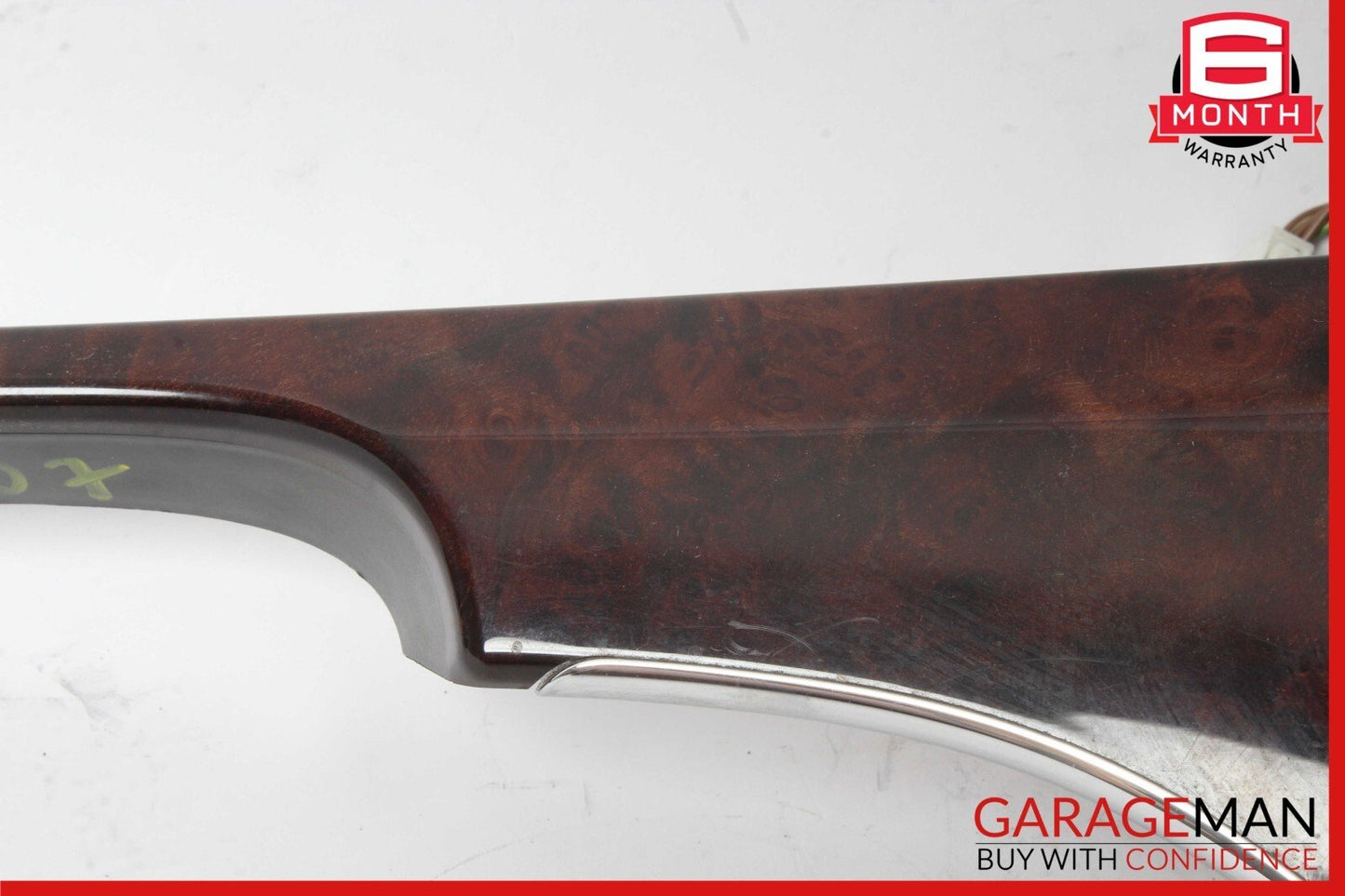 07-09 Mercedes W221 S550 Upper Center Dash Board Dashboard Trim Cover Bezel Wood