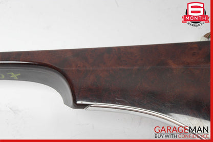 07-09 Mercedes W221 S550 Upper Center Dash Board Dashboard Trim Cover Bezel Wood