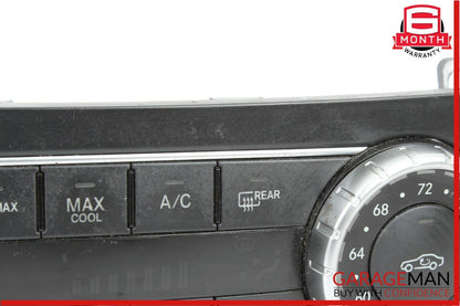 12-14 Mercedes W204 C250 AC A/C Heater Climate Temperature Control Switch Module