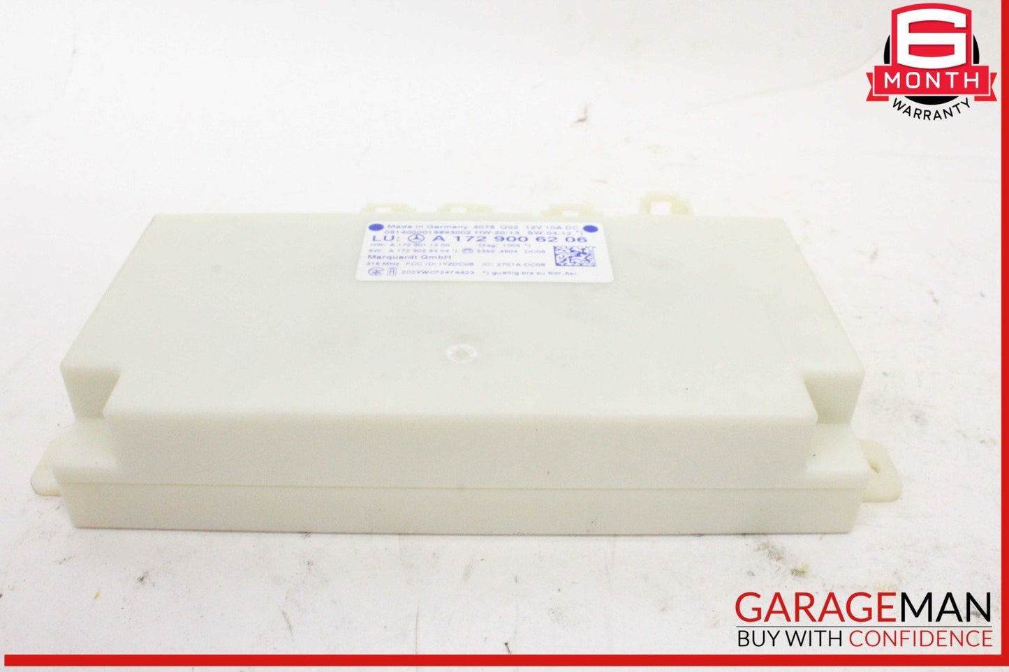 10-15 Mercedes X204 GLK350 4MATIC Keyless Go Entry Control Module 1729006206 OEM