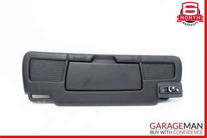 05-11 Mercedes R171 SLK350 Front Left Driver Sun Visor Sunvisor Shade Black OEM