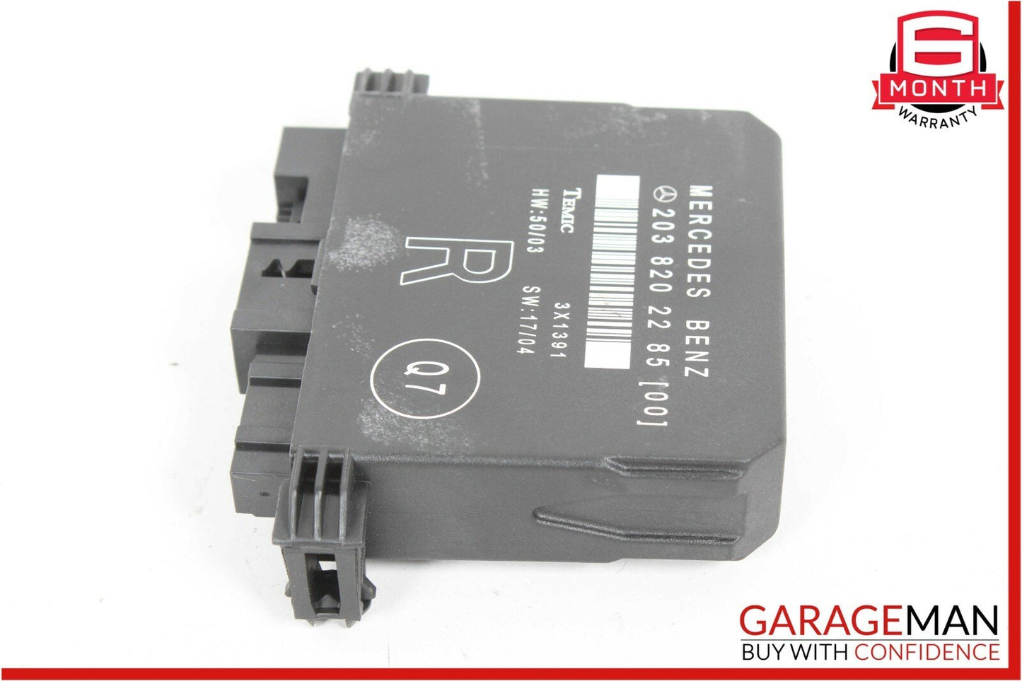 01-07 Mercedes W203 C230 C320 Rear Right Side Door Control Module Unit OEM