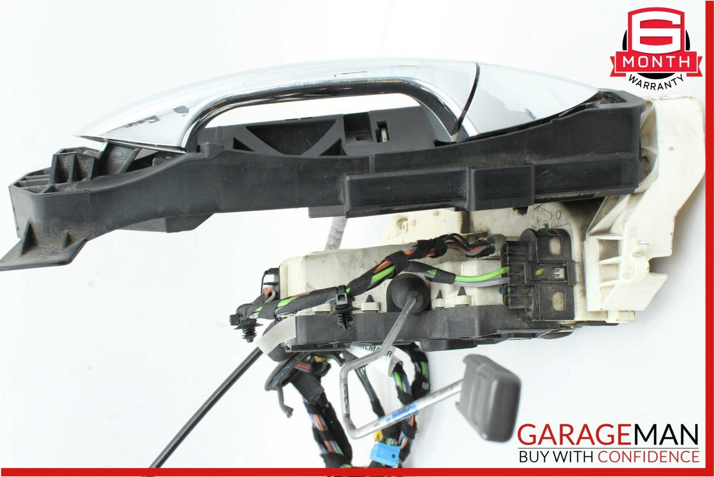 07-13 Mercedes W221 S550 Front Right Door Lock Actuator w/ Door Handle Silver