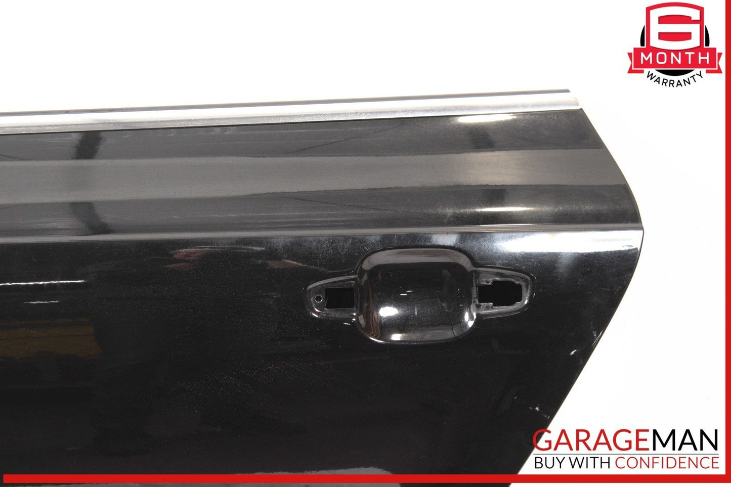 12-18 Audi A7 RS7 S7 Rear Left Driver Side Door Shell Panel Black OEM