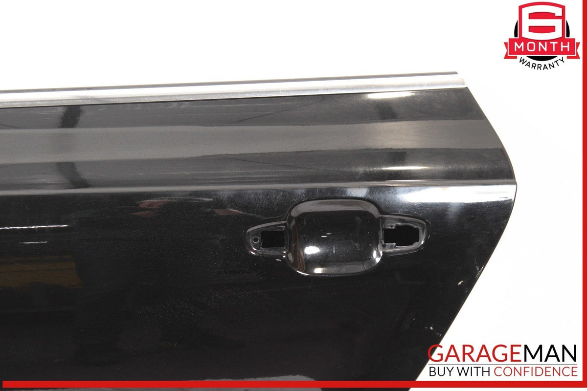12-18 Audi A7 RS7 S7 Rear Left Driver Side Door Shell Panel Black OEM