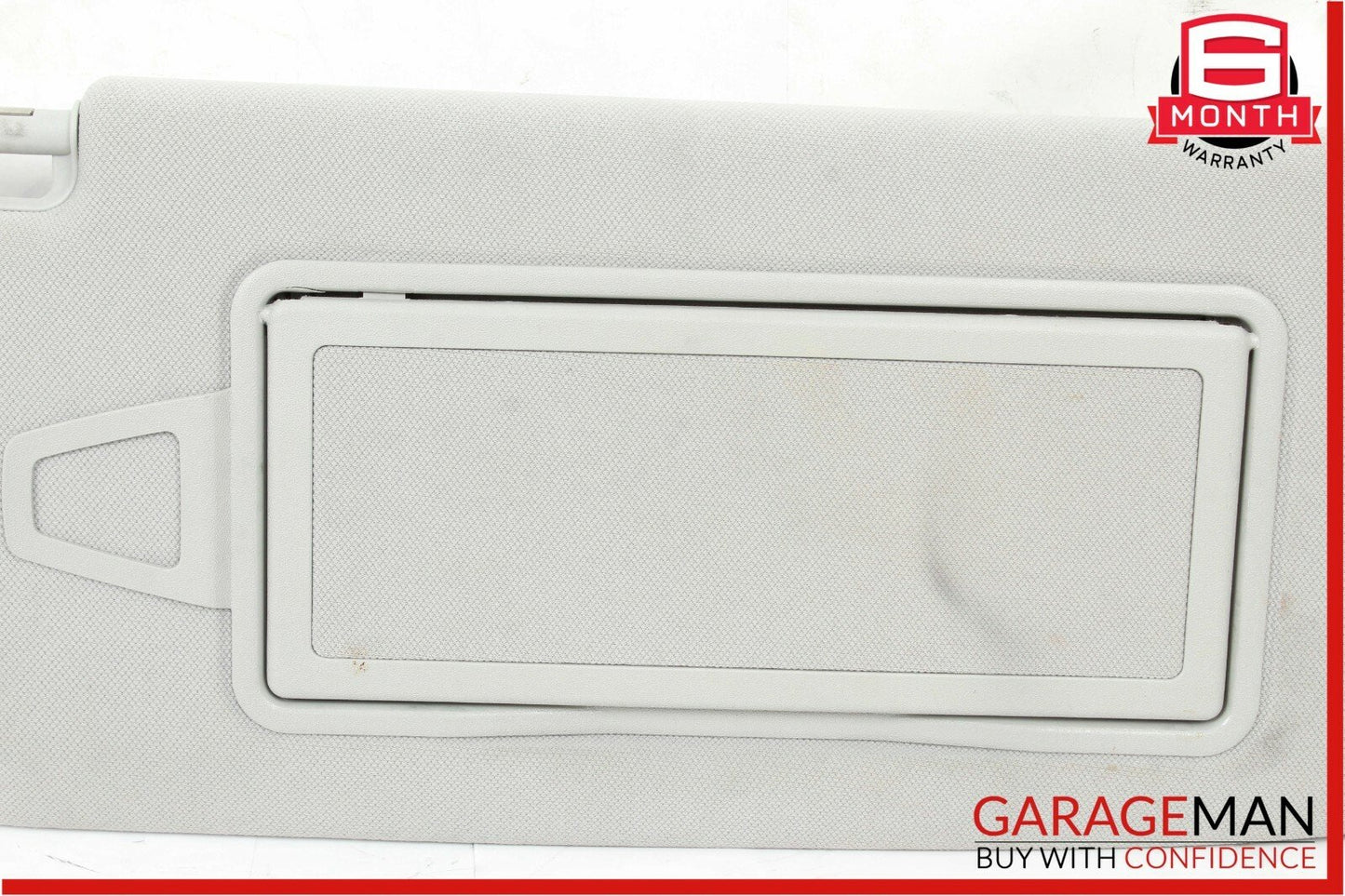 07-13 Mercedes S550 CL550 Front Right Sun Visor Sunvisor Cover Shade Suede Grey