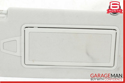 07-13 Mercedes S550 CL550 Front Right Sun Visor Sunvisor Cover Shade Suede Grey