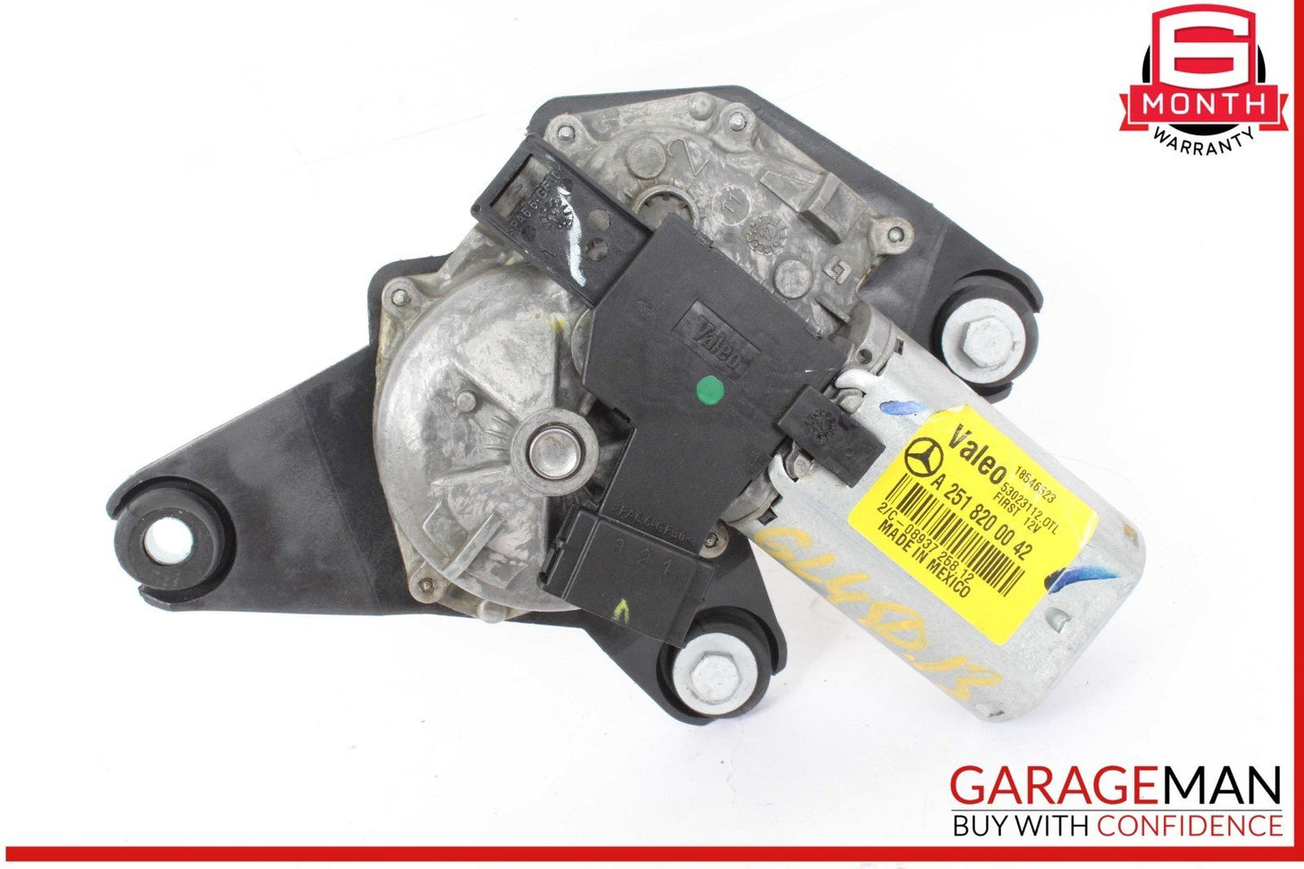 06-19 Mercedes X164 GL450 Rear Glass Windshield Wiper Motor 2518200042 OEM