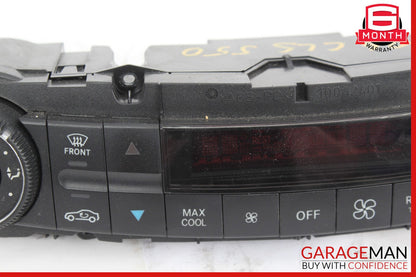 06-11 Mercedes W219 CLS550 CLS500 A/C AC Heater Climate Control Unit OEM