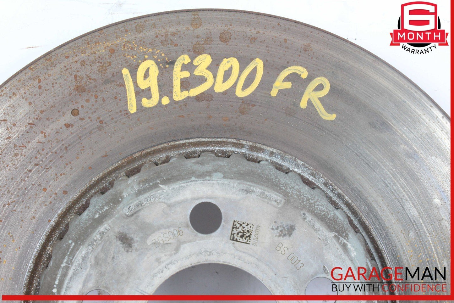15-20 Mercedes W213 E300 C350e Front Right & Left Side Brake Rotor Disc Set of 2