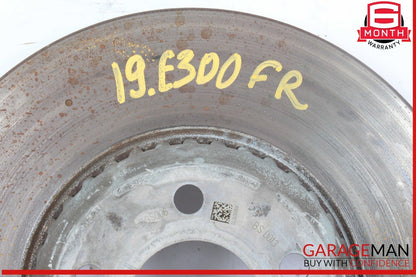 15-20 Mercedes W213 E300 C350e Front Right & Left Side Brake Rotor Disc Set of 2