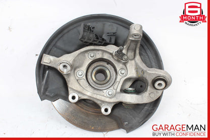 08-14 Mercedes W204 C250 Rear Left Side Spindle Knuckle Hub Bearing Brake Rotor