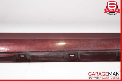 06-13 Mercedes W251 R350 R320 R500 Right Side Skirt Rocker Moulding Panel Red