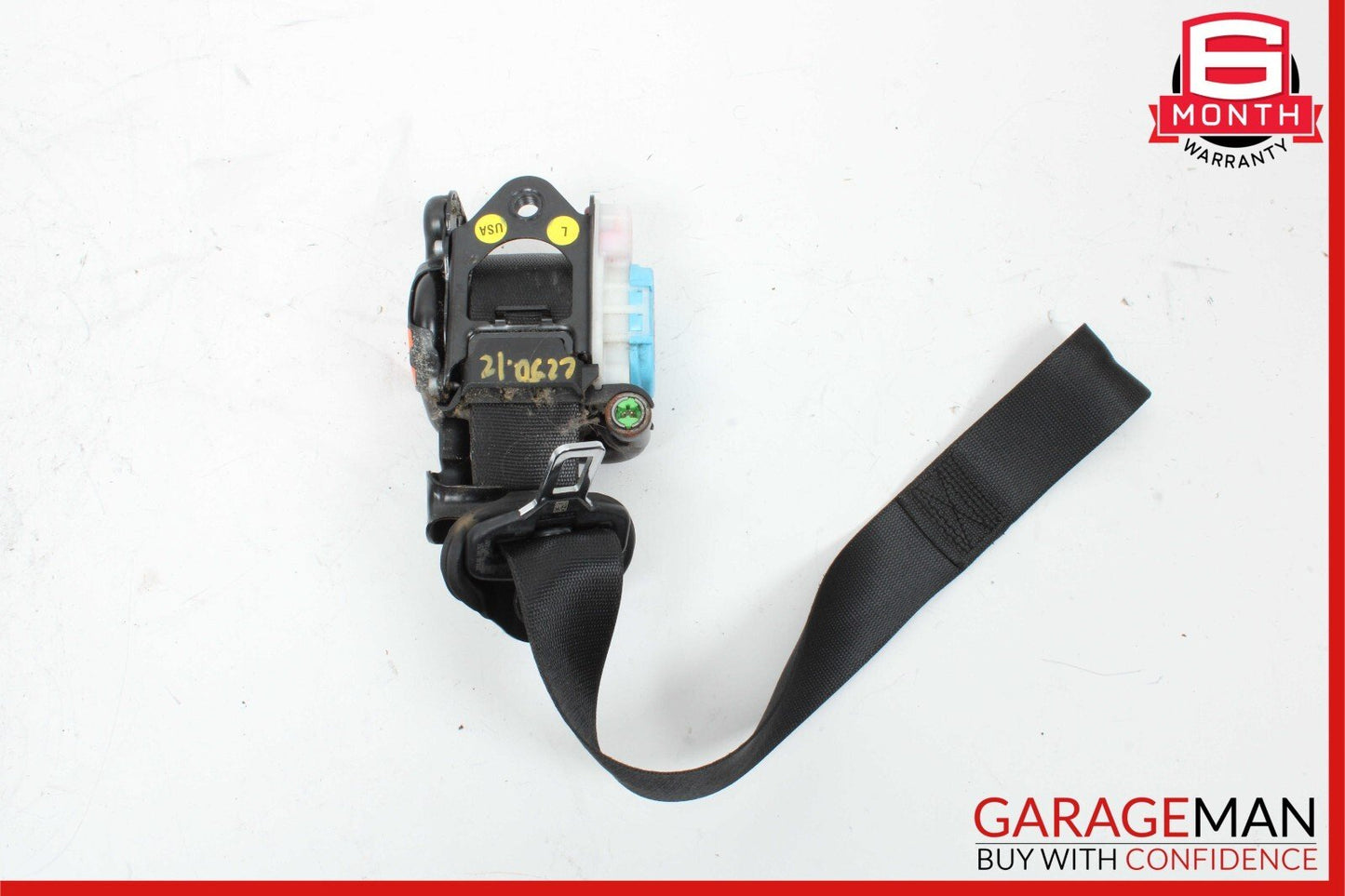 12-14 Mercedes W204 C250 Coupe Front Left Driver Side Seat Belt Retractor Black