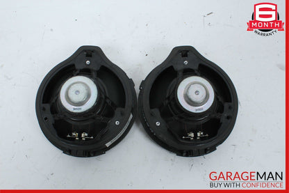 08-15 Mercedes X204 GLK350 Rear Right & Left Door Sound Speakers Set of 2 OEM
