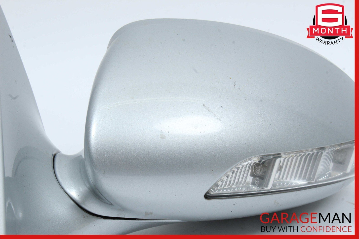 07-09 Mercedes W216 CL550 Front Left Side Mirror Rear View Door Iridium Silver