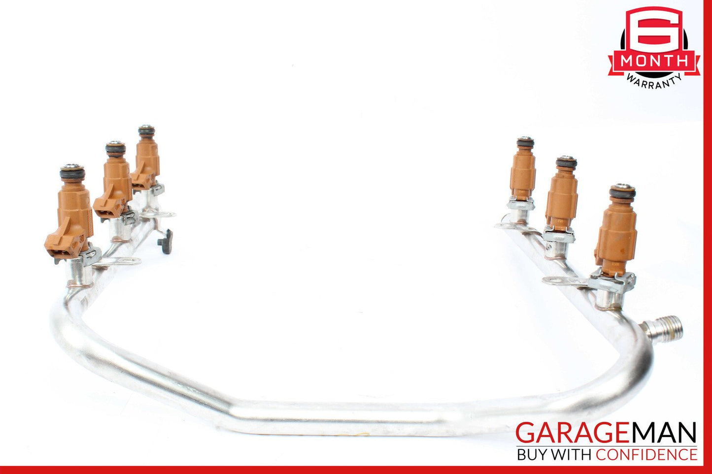 03-06 Mercedes W163 ML350 S350 Fuel Injection Rail Line w/ Injectors 1120701095