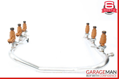 03-06 Mercedes W163 ML350 S350 Fuel Injection Rail Line w/ Injectors 1120701095