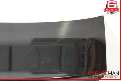 12-18 Audi A6 Rear Trunk Lid Deck Shell Panel Black OEM