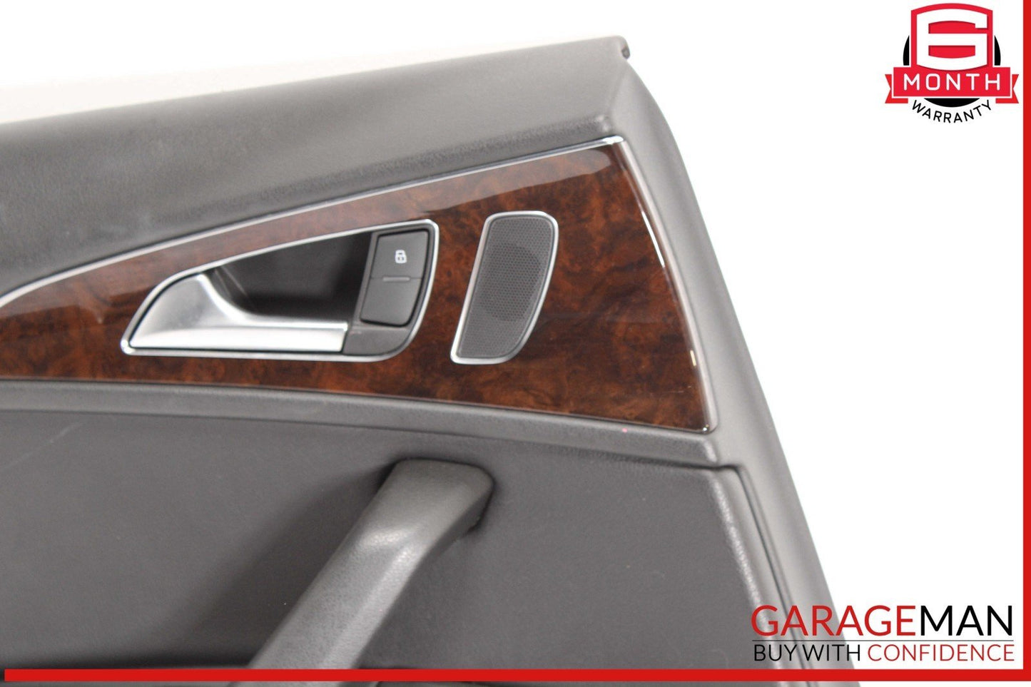 12-18 Audi A6 Rear Left Driver Side Interior Door Trim Panel Cover Assembly OEM