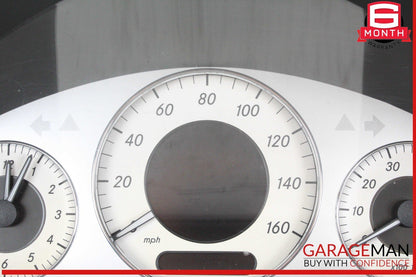 07-09 Mercedes W211 E550 E350 Speedometer Instrument Cluster 2115400648 OEM