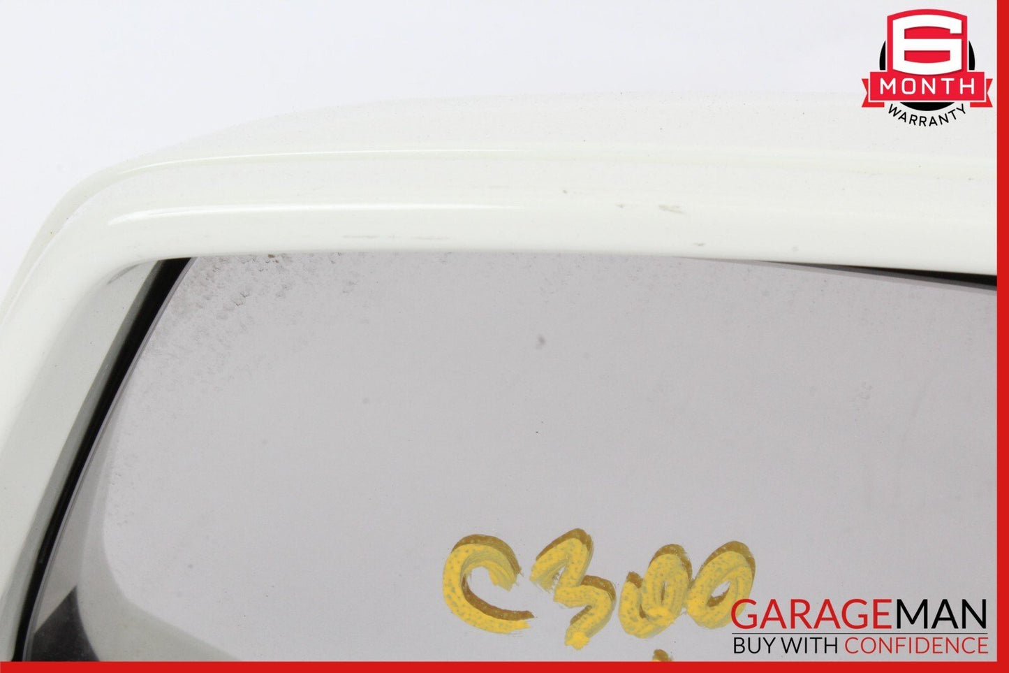 10-11 Mercedes W204 C300 4MATIC Front Left Side Rear View Door Mirror White OEM