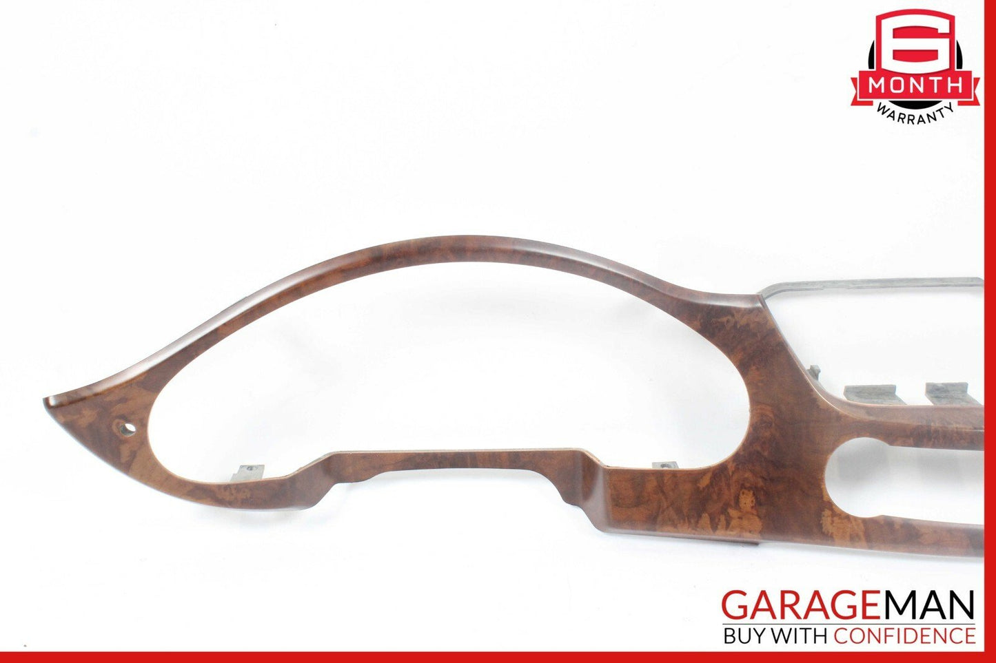 06-11 Mercedes W219 CLS500 Front Dash Dashboard Cluster Bezel Trim Bezel Wood