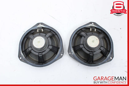 14-17 Maserati Ghibli Rear Right & Left Side Door Sound Audio Speaker Set OEM