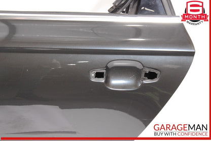 12-18 Audi A6 Rear Left Driver Side Exterior Door Shell Frame Panel OEM