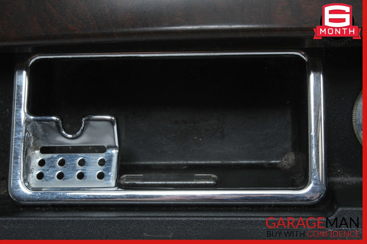 08-17 Mercedes C250 E550 E63 Center Console Ashtray Ash Tray Compartment Wood