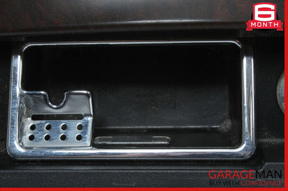 08-17 Mercedes C250 E550 E63 Center Console Ashtray Ash Tray Compartment Wood