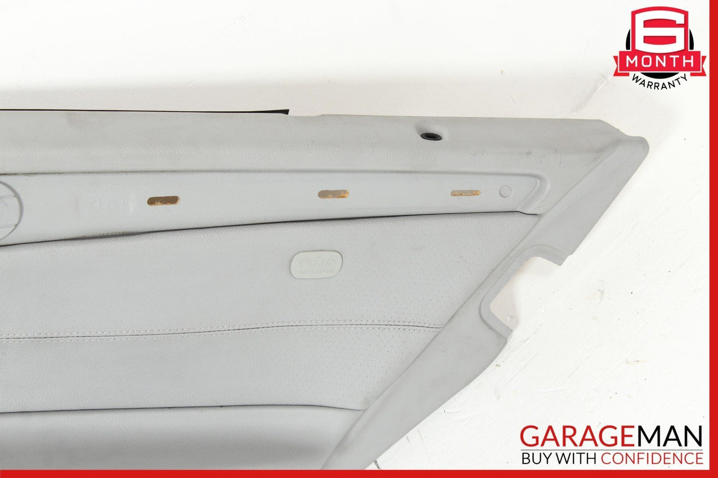 01-04 Mercedes W203 C240 C320 Rear Right Side Interior Door Panel Gray OEM