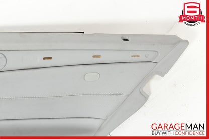 01-04 Mercedes W203 C240 C320 Rear Right Side Interior Door Panel Gray OEM