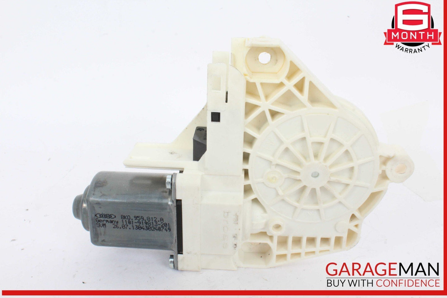 14-17 Audi SQ5 Rear Right Passenger Side Window Regulator Motor 8K0959812A OEM