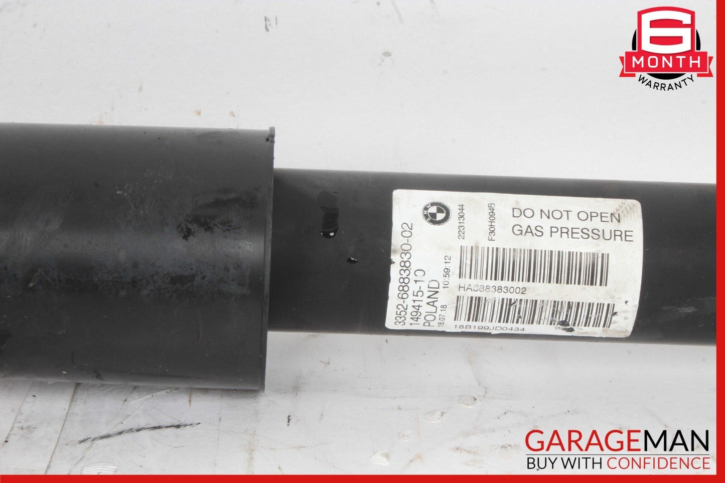 12-18 BMW F30 328i Rear Left & Right Side Shock Strut Set of 2 Pc OEM