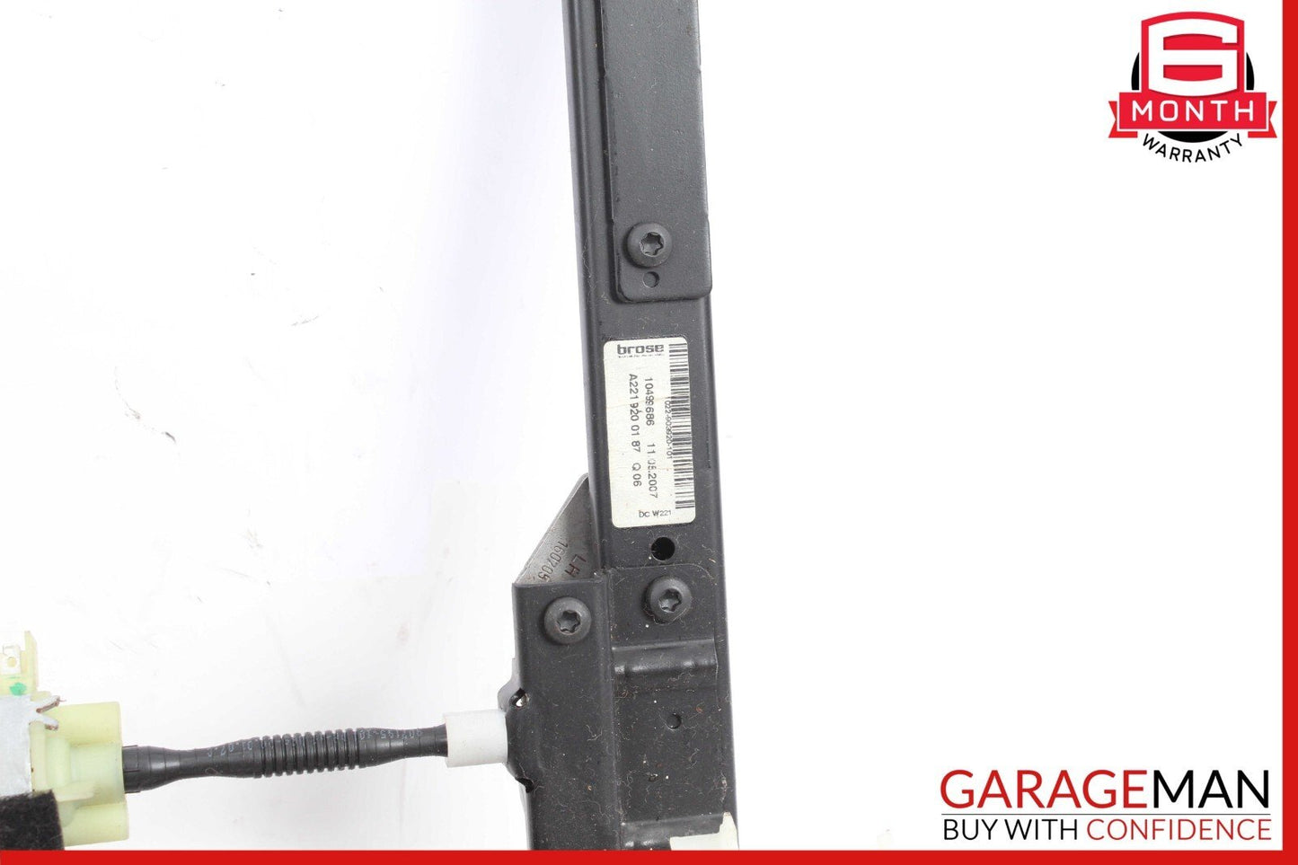 07-13 Mercedes W221 S550 S63 AMG Rear Right or Left Recline Seat Track Frame OEM
