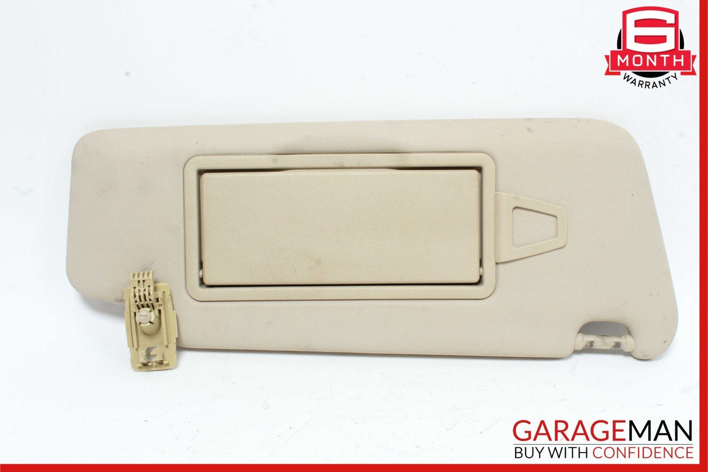 08-14 Mercedes W204 C300 Front Right Side Sun Visor Sunvisor Shade Cover OEM